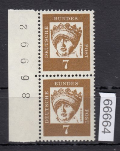 Bund 1961, Mich.-Nr.: 347 y **   Bogennummer