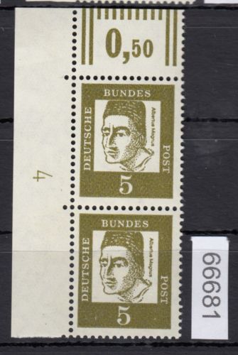 Bund 1961, Mich.-Nr.: 347 y **  DZ 4