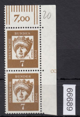 Bund 1961, Mich.-Nr.: 348 y **  DZ 8