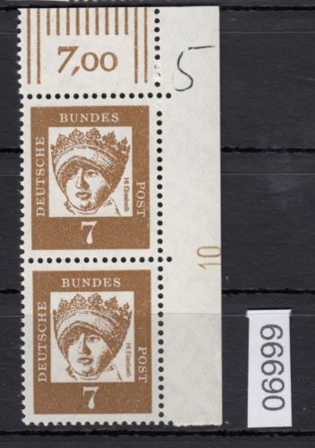 Bund 1961, Mich.-Nr.: 348 y **  DZ 10