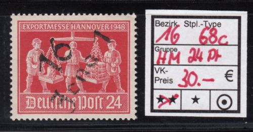 Bezirk 16 nr. 068c  Jena HM 24 Pf **