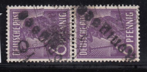 Bezirk 16 nr. 074 Königsee 6 Pf gest. senkr.-paar