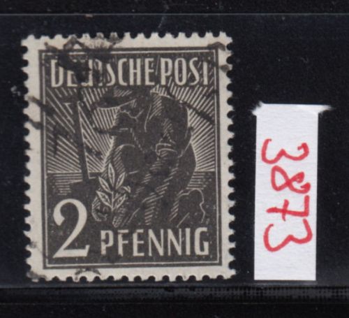 Bezirk 16 nr. 105a/b Nordhausen 2 Pf *