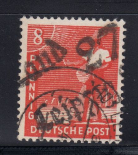 Bezirk 27 nr. 003c Leipzig gest. 8 Pf.   geprüft