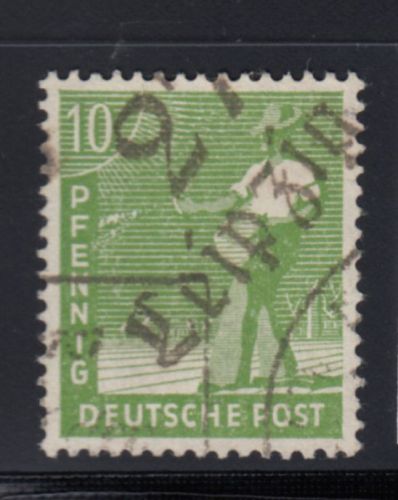 Bezirk 27 nr. 005b Leipzig gest. 10 Pf.   geprüft