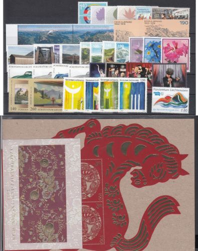 Liechtenstein 2013 **  Komplett   mit Klb 1700  Jahr der Pferdes