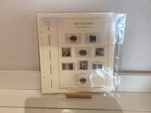 Leuchtturm BUND 2012 Vordrucke mit Klemmtaschen gebraucht