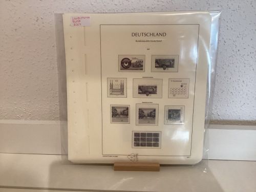 Leuchtturm BUND 2007 Vordrucke mit Klemmtaschen gebraucht