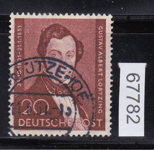 Berlin 1951, Mich.-Nr.: 74 gestempelt gepr.