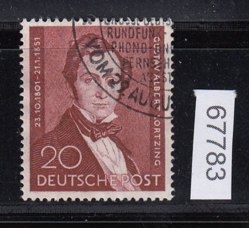 Berlin 1951, Mich.-Nr.: 74 gestempelt gepr.