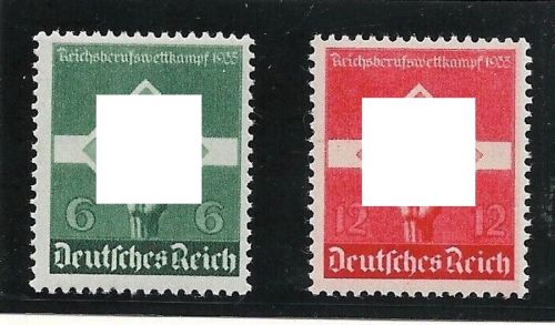 DR 1935, Mich.-Nr.: 571+572 ** LUXUS