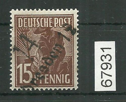Bezirk 14 nr. 005c Dresden 12 ** 15 Pf. geprüft BPP