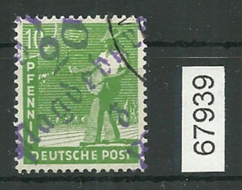 Bezirk 20 nr. 101f Magdeburg 1 z ** 10 Pf., violett, geprüft BPP