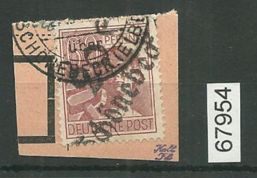 Bezirk 29 nr. 037a Schönebeck 1 ⨀ 60 Pf. geprüft BPP