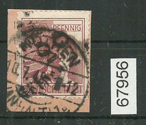 Bezirk 2° nr. 003d Köthen 2 Land ⨀ 60 Pf. geprüft BPP