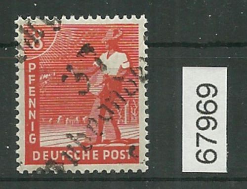 Bezirk 37 nr. 054 Neubrandenburg c ** 8 Pf. geprüft BPP