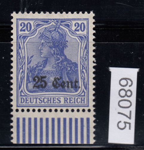 Etappeng. West 1914, Mi.-Nr. 6 a II ** geprüft
