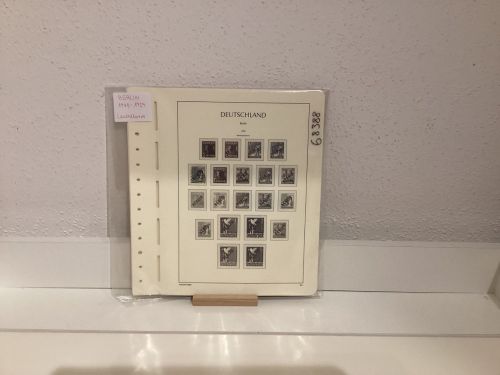 Leuchtturm Berlin 1948-59 Vordrucke mit Klemmtaschen gebraucht