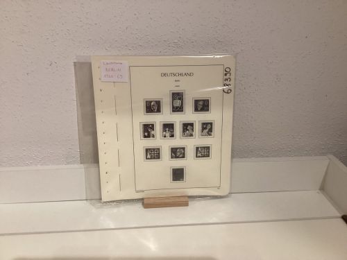 Leuchtturm Berlin 1960-69 Vordrucke mit Klemmtaschen gebraucht