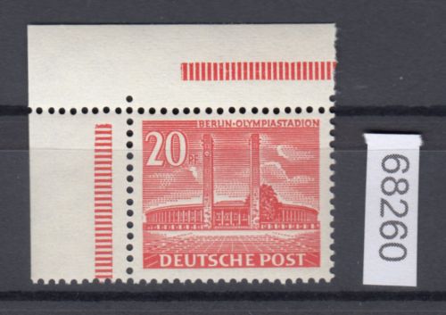 Berlin 1953, Mich.-Nr.: 113 ** Eckrand