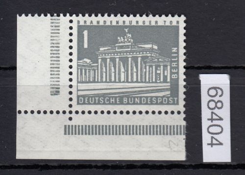 Berlin 1956, Mich.-Nr.: 140 w ** Eckrand   glatte gummirung