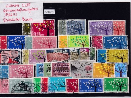 CEPT 1962, Mich.-Nr.: gestempelt komplett