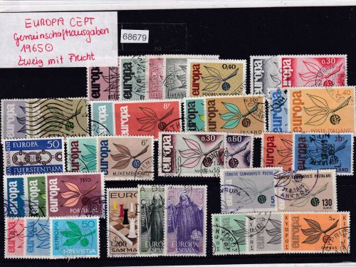 CEPT 1965, Mich.-Nr.: gestempelt komplett
