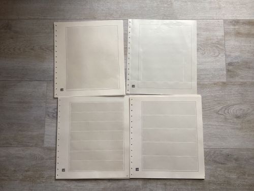 SAFE Dual Blanco- Blätter 15 Stück  Konvolut  gebraucht