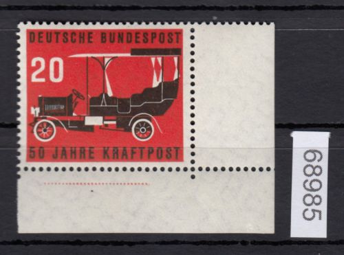 Bund 1955, Mich.-Nr.: 211 ** Eckrand
