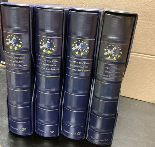 DEUTSCHE POST - 1 Stück Leuchtturm 13 Ringe  + Schuber  ohne Vordrucke leer