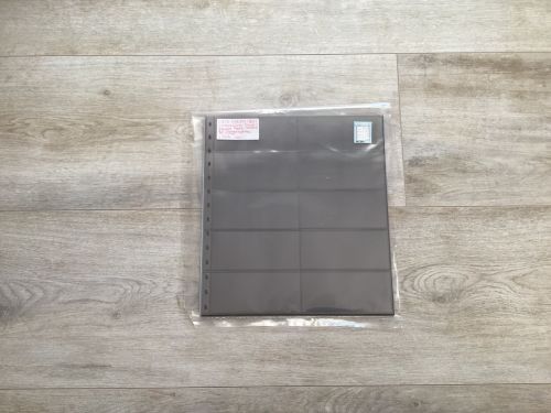 SAFE GARANT (8251)  Einsteckblätter / MH  transparent 5 Stück  10 Taschen gebraucht