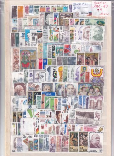 Spanien 1980 - 1983, Mich.-Nr.: **