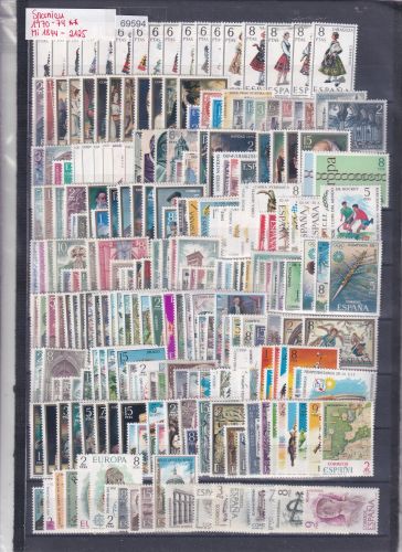 Spanien 1970 - 1974 , Mich.-Nr.: ** 1844 - 2125