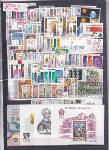 Spanien 1987 - 1989, Mich.-Nr.: ** 2757 - 2925