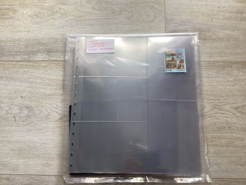 SAFE GARANT Einsteckhüllen (7758) Postkarten 10 Stück 5 Taschen  gebraucht