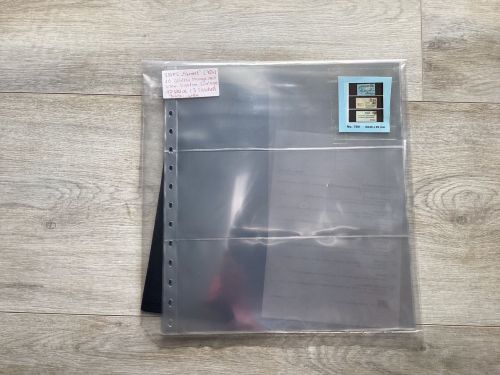 SAFE Favorit  (754) Briefe Karten  10 Stück  3 Taschen transparent + Karton Einlage
