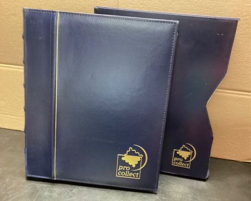 Deutsche Post pro collect Album + Schuber + Hüllen  5 Taschen gebraucht