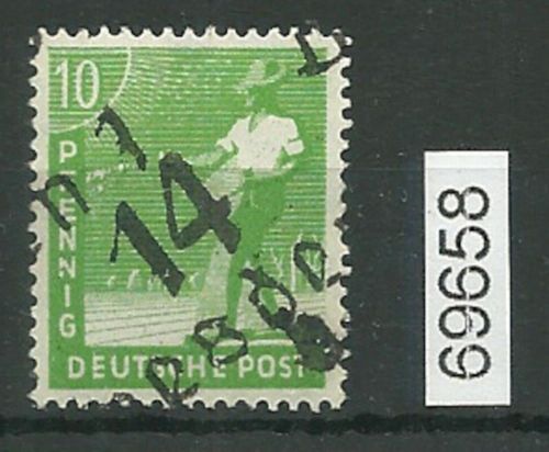 Bezirk 14 nr. 001b Dresden 1 b ** 10 Pf. geprüft BPP