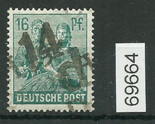 Bezirk 14 nr. 009b Dresden A19 d ** 16 Pf., geprüft BPP