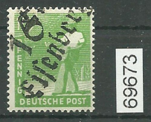Bezirk 16 nr. 026a Eisenberg ** 10 Pf. geprüft BPP