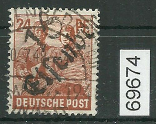 Bezirk 16 nr. 026a Eisenberg ʘ 24 Pf. geprüft BPP