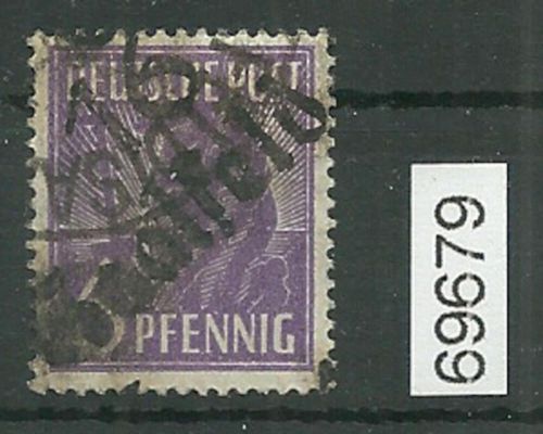 Bezirk 16 nr. 123c Saalfeld 1 ʘ 6 Pf. geprüft BPP