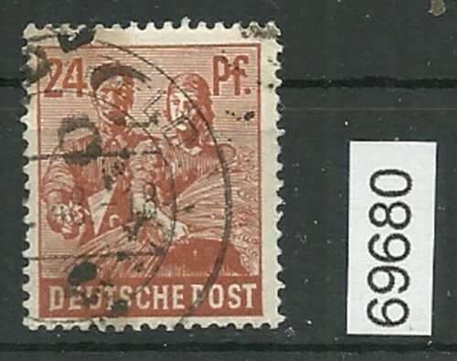 Bezirk 20 nr. 021b Bitterfeld ⨀ 24 Pf. geprüft BPP