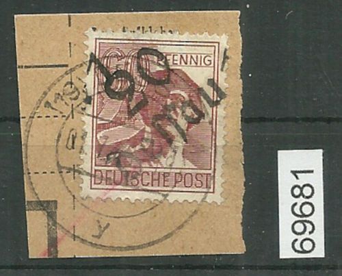 Bezirk 20 nr. 033a Dessau 1 ⨀ 60 Pf. geprüft BPP