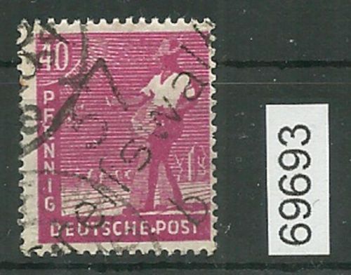 Bezirk 37 nr. 029a Greifswald 1 b ʘ 40 Pf. geprüft BPP