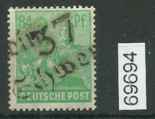 Bezirk 37 nr. 076c5 Schwerin ** 84 Pf. geprüft BPP