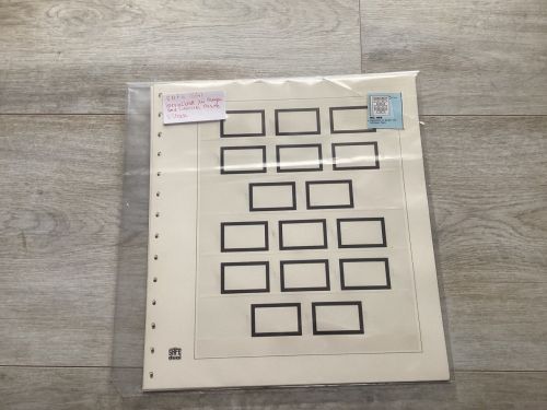SAFE Dual Blanco- Blätter Spezialblatt Burgen & Schlösser  Paare  ( 664) 5 Stück