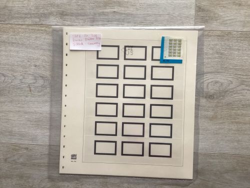 SAFE Dual Blanco- Blätter ( 718)   ATM  5 Stück