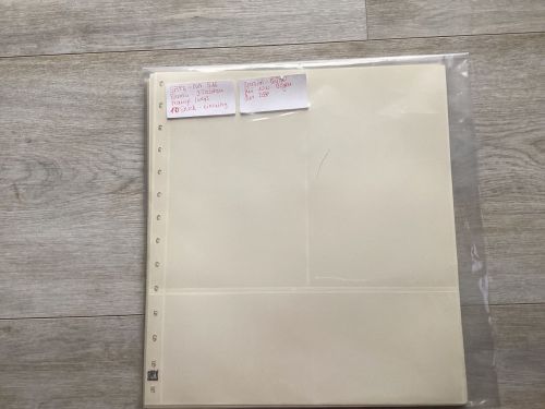 SAFE Dual Blanco- Blätter ( 516)  10er-Bögen  10 Stück   3 Taschen