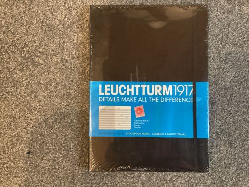 Briefmarkenalbum Einsteckbuch Travel Leuchtturm 24 Seiten